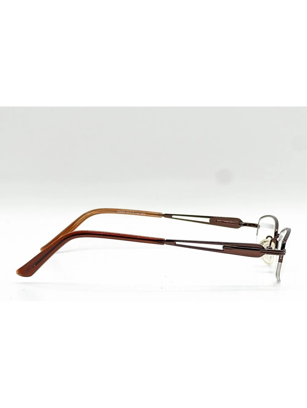 D'Amato Eyewear Dw593 Brn Brown Authentic Eyeglasses 51-17-135